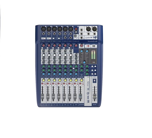 MESA DE SOM 10 CANAIS SOUNDCRAFT SIGNATURE (BIVOLT)