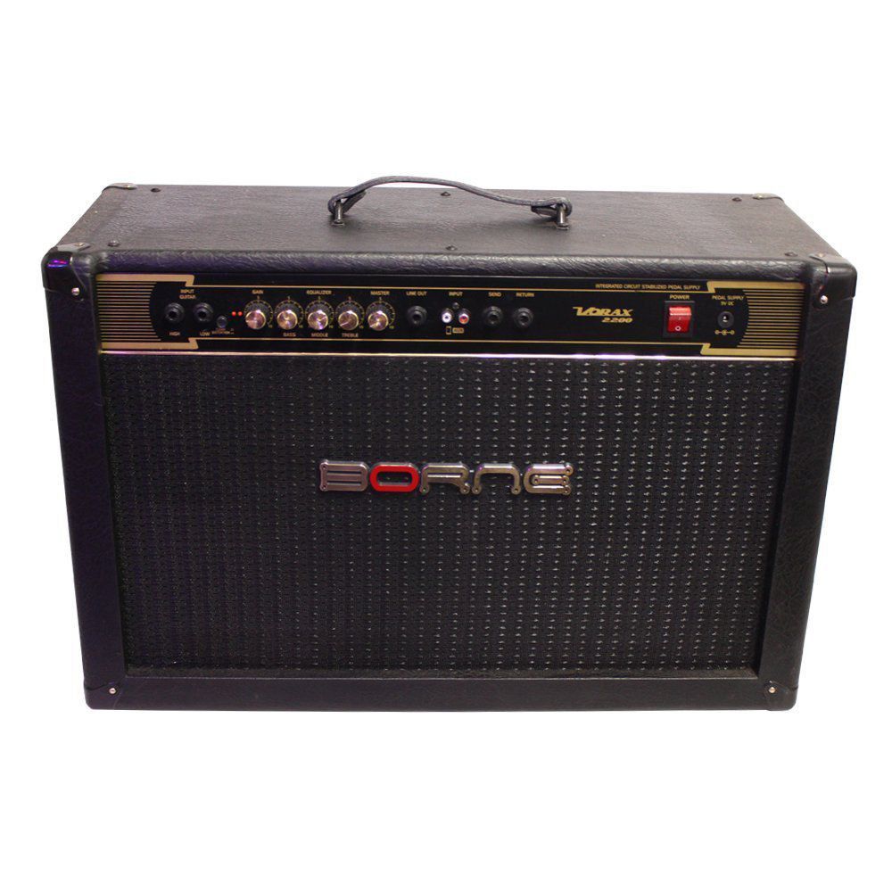 CUBO DE GUITARRA WARRIOR 50 (PRETO) - Imagem 3