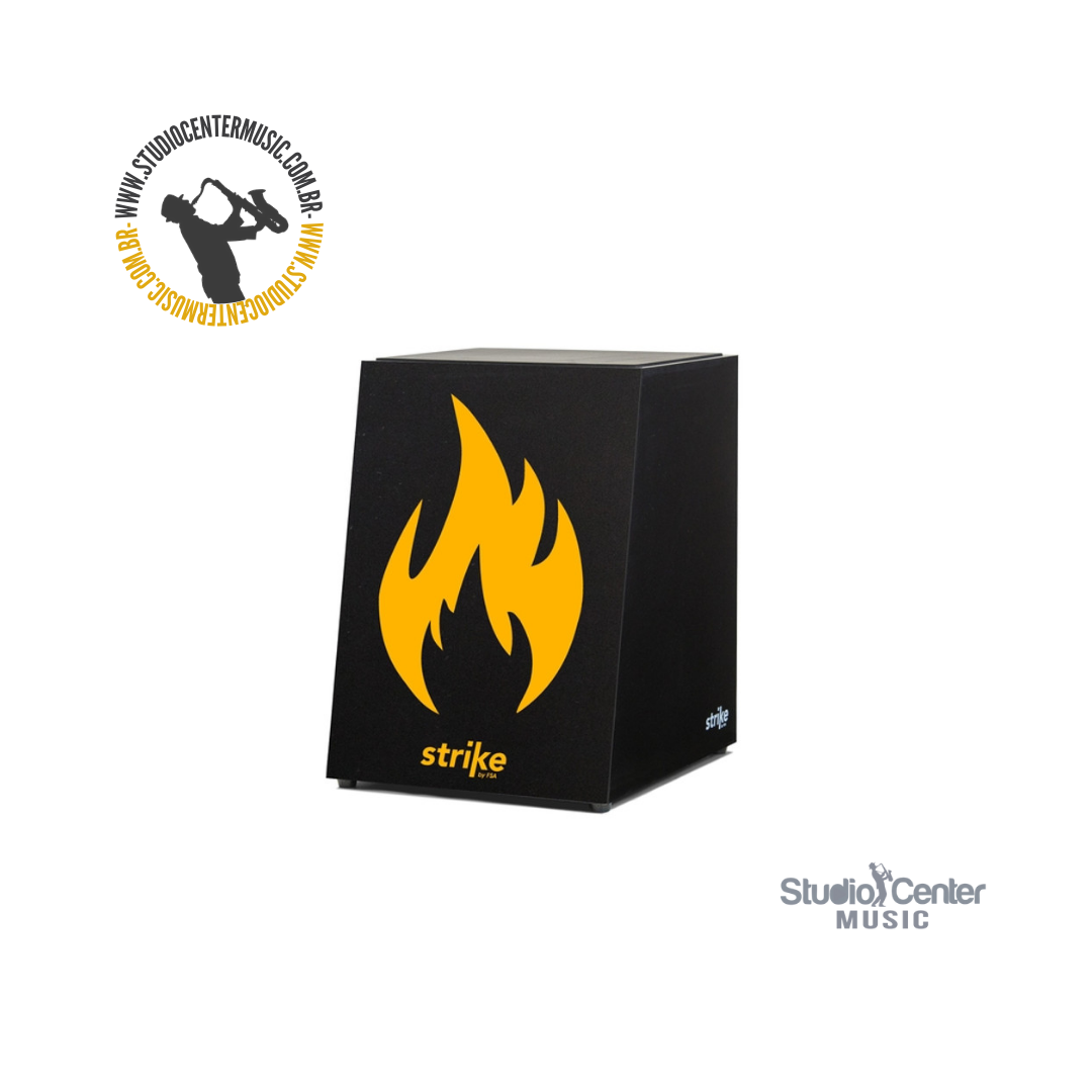 Cajón FSA Strike Series SK 4051 FIRE Elétrico com Assento em E.V.A.