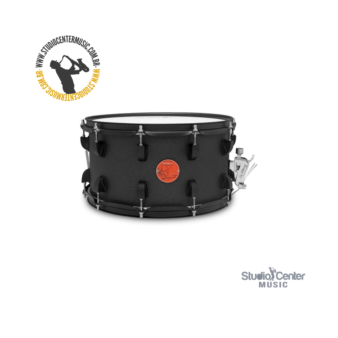 Caixa Odery Signature Alexandre Fininho 14x7,5" Satin Black com Aros PowerHoop 2.3mm Automático EYE