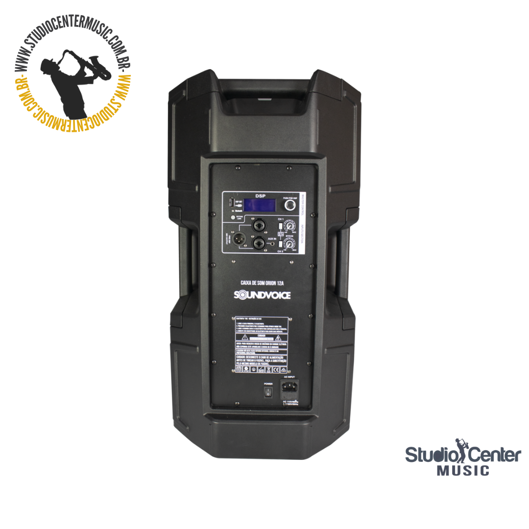 Caixa Ativa 15 Soundvoice Orion 15a 500w Profissional - Imagem 2